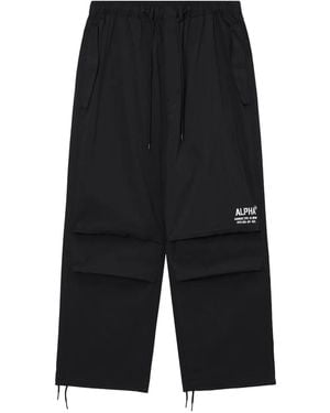 Alpha Industries Hose im Layering-Look - Schwarz