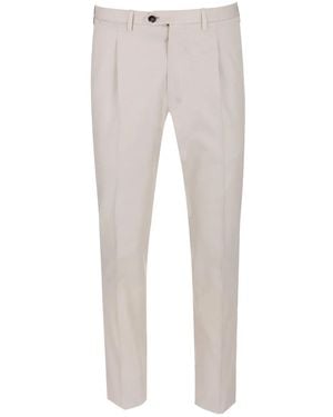 Kiton Pleated-Effect Trousers - Grey