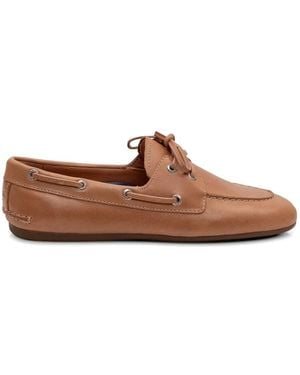 Sperry Top-Sider Slim Leather Loafers - Brown