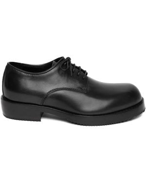 Dries Van Noten Zapatos derby con cordones - Negro