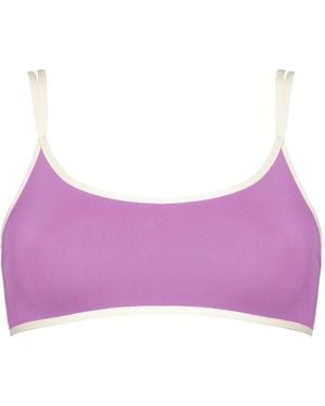 Eres Iman Bikini Top - Purple