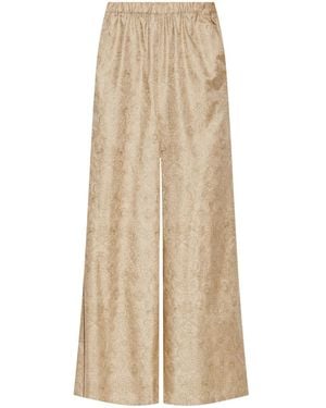 Max Mara Domizia Pants - Natural