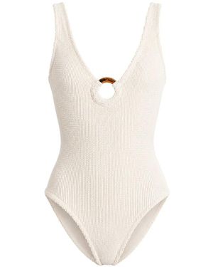 Hunza G Celine Swimsuit - White