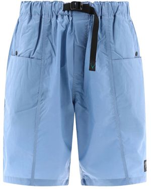South2 West8 Shorts mit aufgesetzter Tasche - Blau