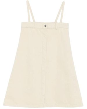 Nanushka Robe Courte À Design Sans Manches - Neutre