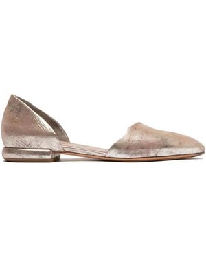 Officine Creative Sue Pointed-Toe Flat - Natural