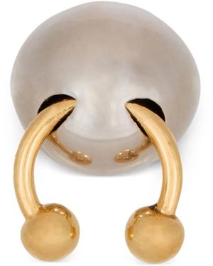 Balmain Anillo Con Perforaciones Esféricas - Blanco