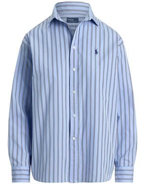 Polo Ralph Lauren Camisa A Rayas - Azul