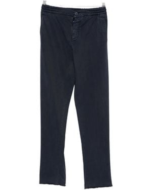 Kiton Drawstring-waist trousers - Blau