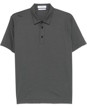 Daniele Fiesoli Mercerized Polo Shirt - Grey