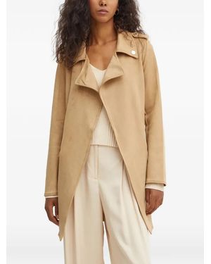Morgan Belted Trench Coat - Natural