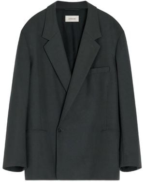 Lemaire Double-Breasted Blazer - Black