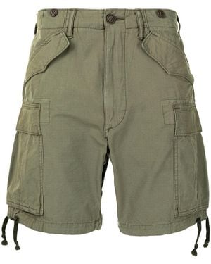 RRL Cotton Cargo Shorts - Green