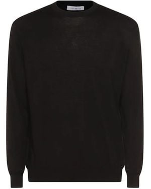 Malo Jersey con cuello redondo - Negro