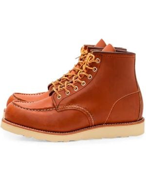 Red Wing Classic Moc Boots - Brown