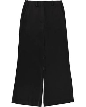 Theory Belt Loops-Detail Trousers - Black