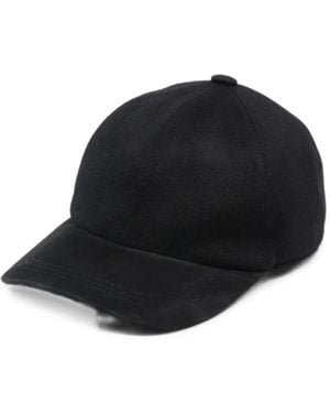 Barba Napoli Cappello Da Baseball Con Inserti - Nero