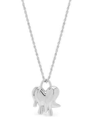 Yoj Collar Loff Con Colgante - Blanco
