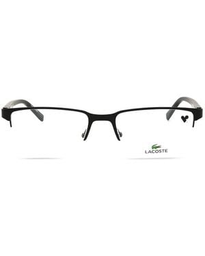 Lacoste Lunettes De Vue À Monture Rectangulaire - Blanc