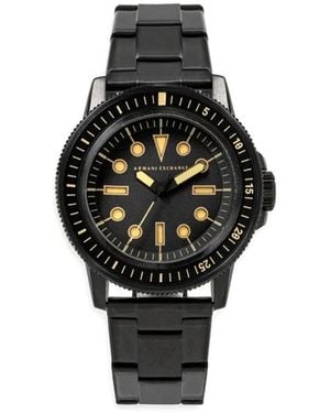 ARMANI EXCHANGE Reloj Leonardo de 44 mm - Negro