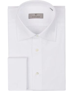 Canali Cotton Shirt - White