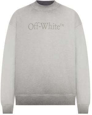 Off-White c/o Virgil Abloh ロゴ スウェットシャツ - グレー