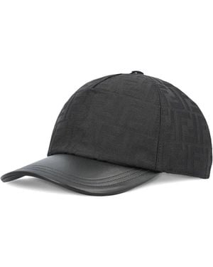 Fendi Monogram Baseball Cap - Grey