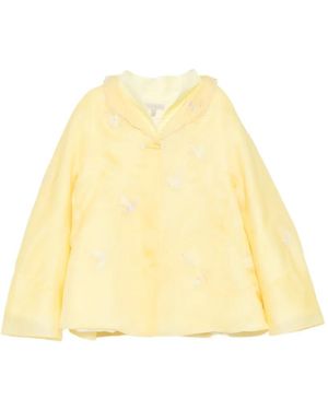 Shiatzy Chen Oganza Embroidered Jacket Two-Piece Set - Yellow