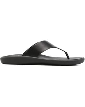 The Row Flip-Flops Aus Leder - Schwarz