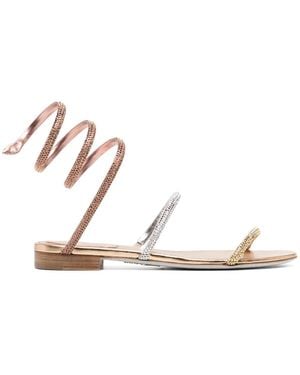 Rene Caovilla Sandales Cleo - Blanc
