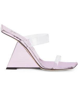 Giuseppe Zanotti Florance Plexi 105mm サンダル - ピンク