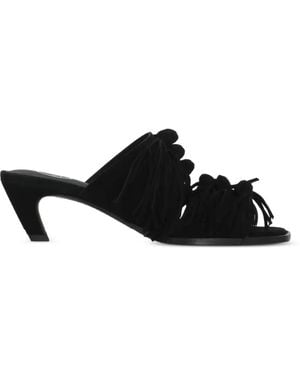 Ash Quincy Mules - Schwarz