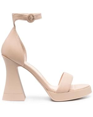 Agl Attilio Giusti Leombruni Janis 115Mm Ankle-Strap Sandals - Pink