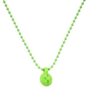 Chrome Hearts Ball Crossball Necklace - Metallic