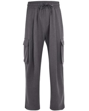 hinnominate Cargo-Pocket Trousers - Grey