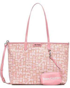 Juicy Couture Sac À Main À Patch Logo - Rose