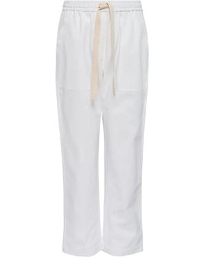 Lee Mathews Drawstring Pants - White
