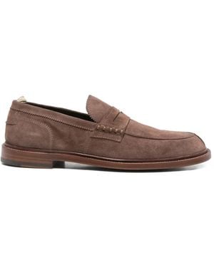 Officine Creative Mocassins Sax 001 En Daim - Brown
