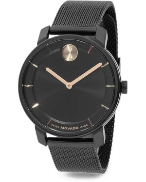 Movado Bold Evolution 34Mm Mesh Watch - Grey
