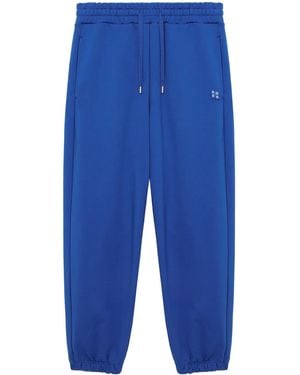Adererror Logo-Patch Track Trousers - Blue