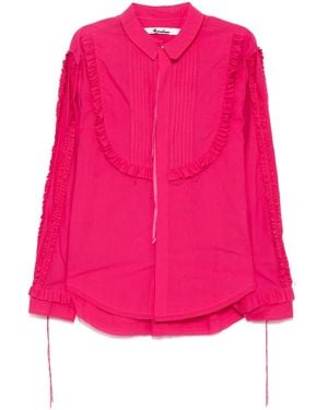Midorikawa Raw Edge Blouse - Pink