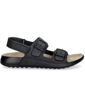 Ecco Cozmo Buckle-Fastening Sandals - White