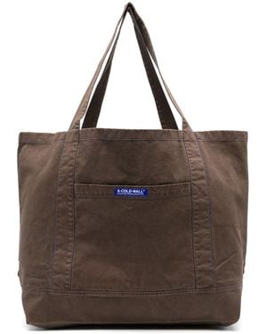 A_COLD_WALL* Format Tote Bag - Brown