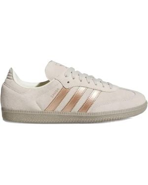 adidas Samba Og Metallic Stripe Sneakers - Multicolor