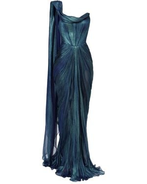 IRIS SERBAN Elem Jurk - Blauw
