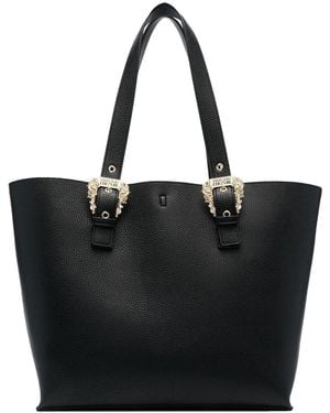 Versace Jeans Couture ランヤードクラスプ トートバッグ - ブラック