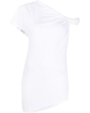 McQueen White Off Shoulder Top