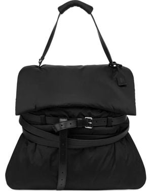 Moschino キルティング ショルダーバッグ - ブラック