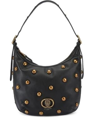 Kurt Geiger Schultertasche mit Logo-Schild - Schwarz