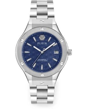 Philipp Plein Plein Underdog 44Mm Watch - Blue